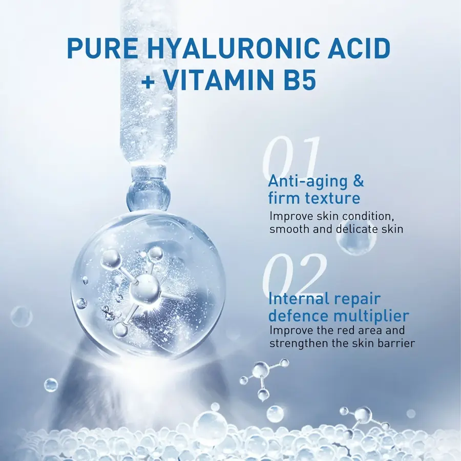Ácido hialurónico puro + Vitamina B5